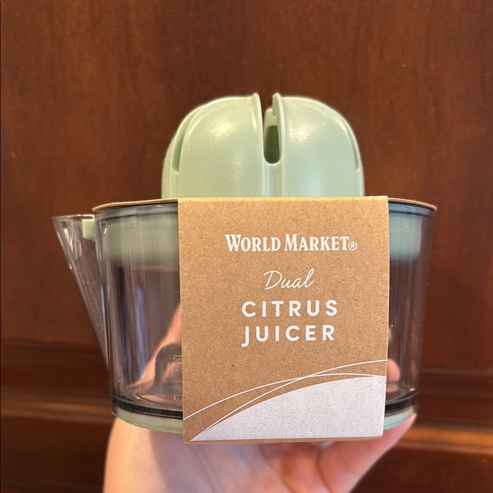 World Market Dual Citrus Juicer NEW